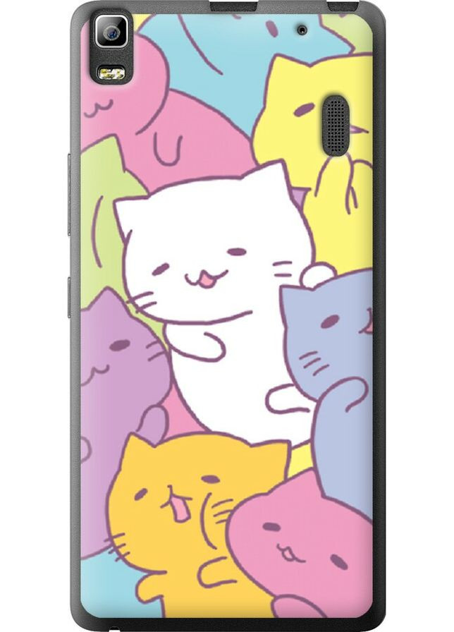 Силіконовий чохол 'Кошенята ' для Endorphone Lenovo A7000 (262807511)