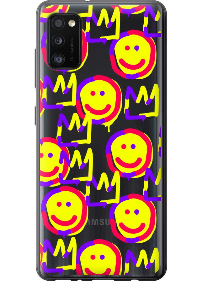 Силиконовый чехол 'Смайлики v2' для Endorphone Samsung Galaxy A41 A415F (258211431)