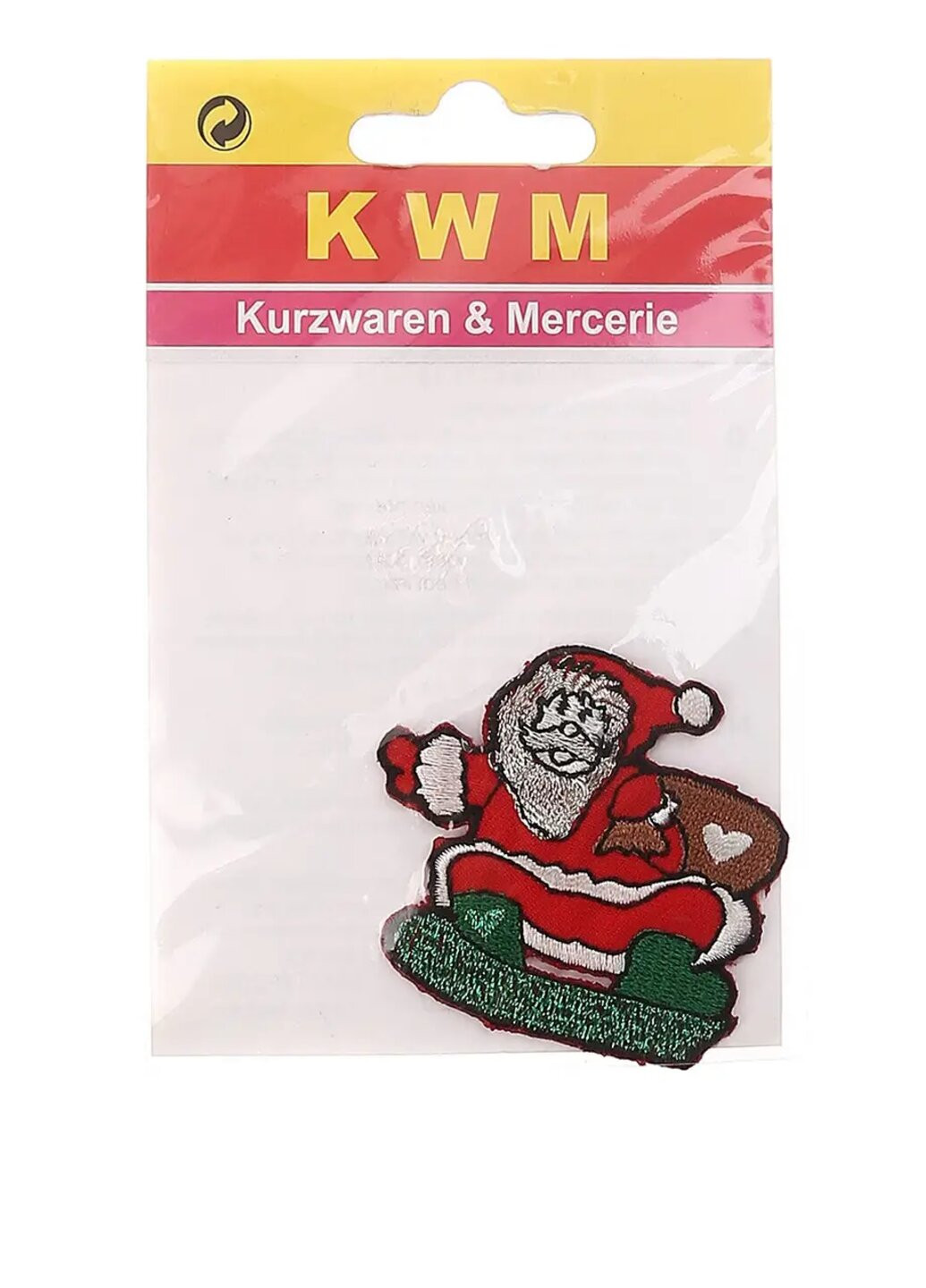 Термонаклейка на одежду "Дед Мороз" KWM (259906451)