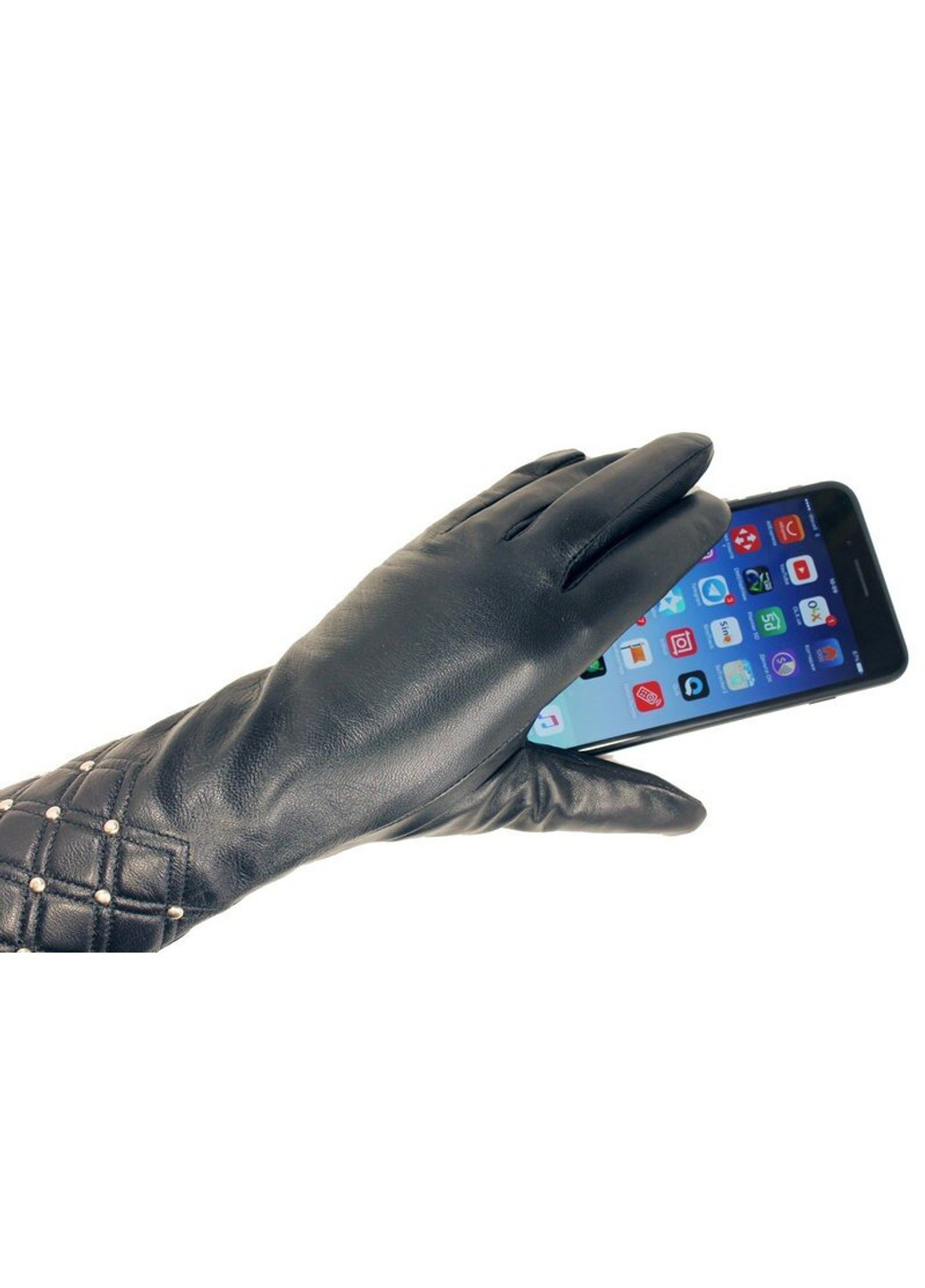 Женские кожаные сенсорные перчатки 711 Shust Gloves (261486880)