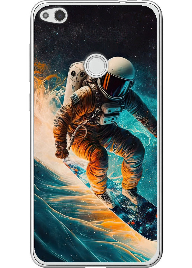 Силіконовий чохол 'Сноубордист' для Huawei P8 Lite (2017) Endorphone Huawei P8 Lite (2017) (258092001)