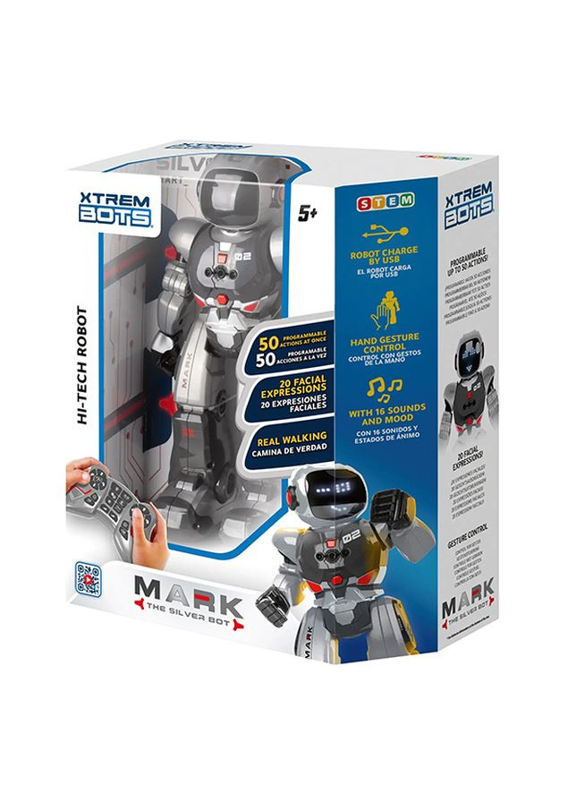 Робот Марк цвет серый ЦБ-00240697 BlueRocket (273141508)