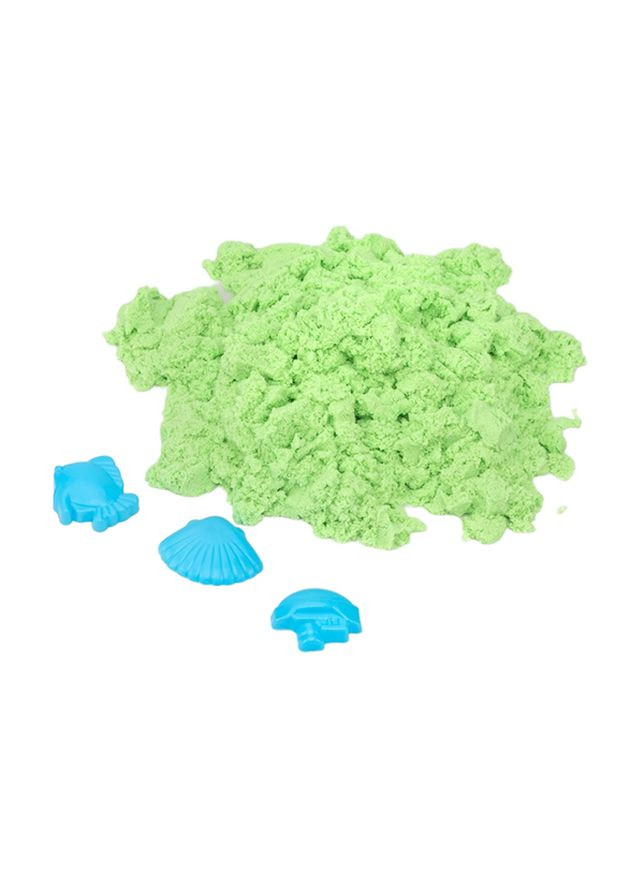 Кинетический песок Magic sand в пакете цвет зеленый ЦБ-00239641 Strateg (272592990)