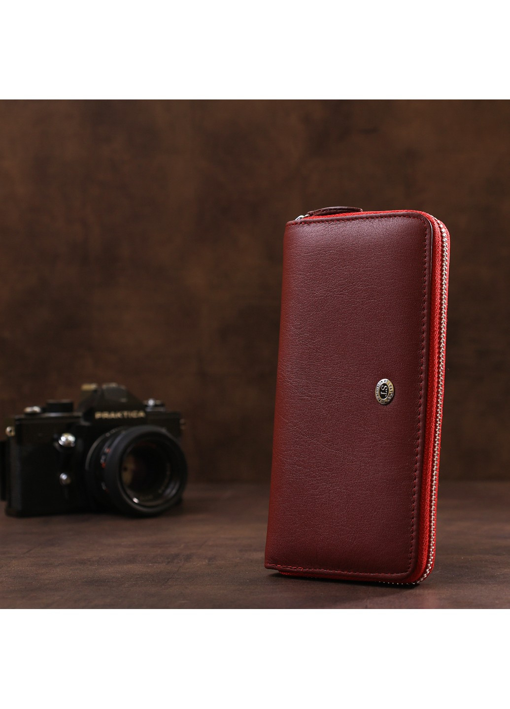 Жіночий гаманець st leather (257160233)