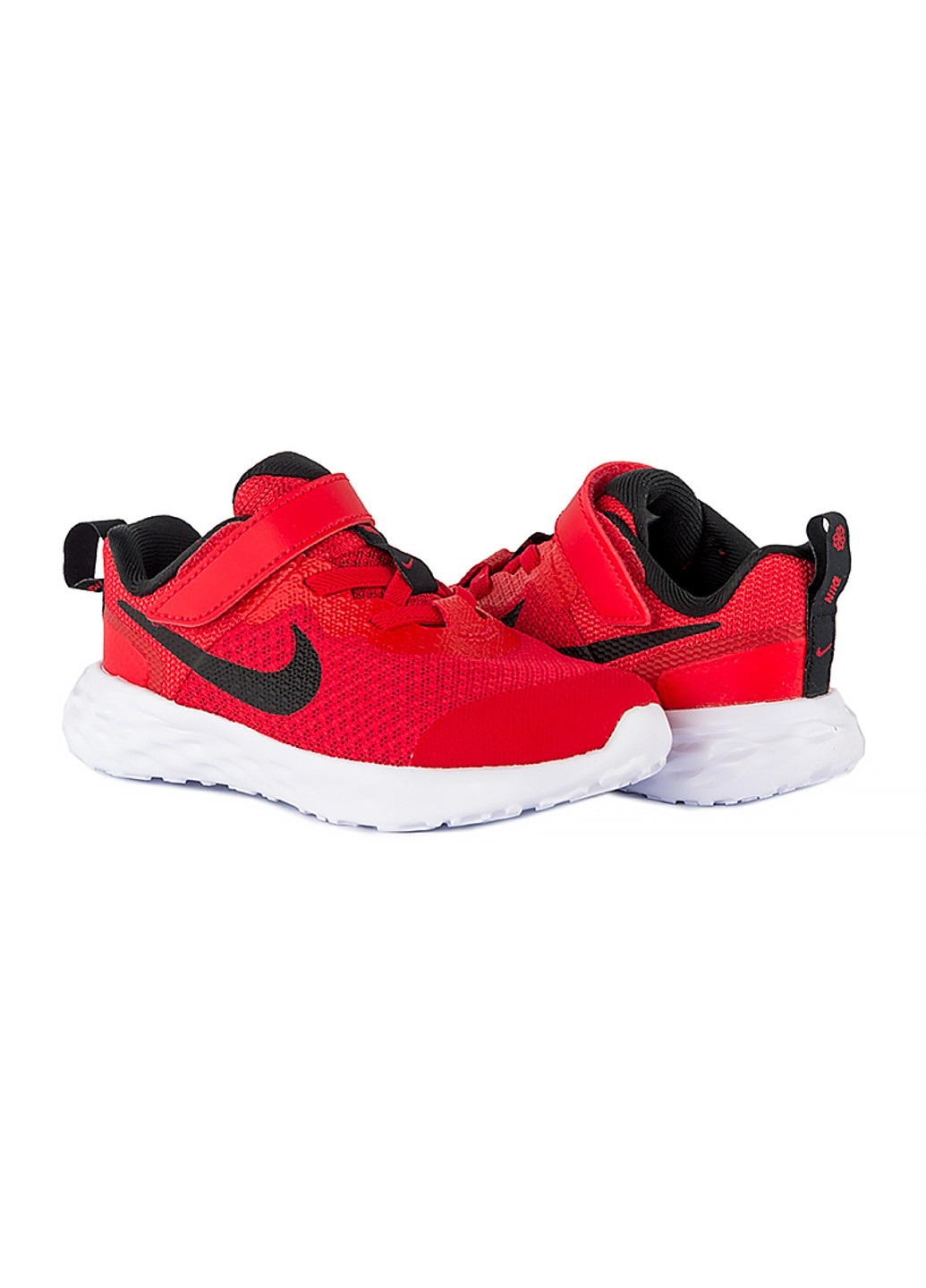 Красные демисезонные кроссовки revolution 6 nn (tdv) Nike