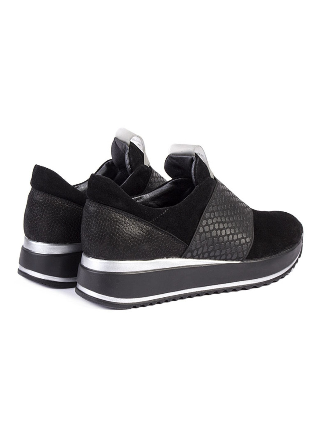 Черные демисезонные кроссовки женские бренда 8400216_(0) ModaMilano