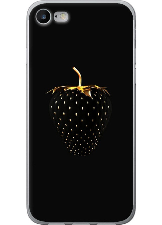 Силіконовий чохол 'Чорна полуниця' для Endorphone apple iphone 8 (257952864)