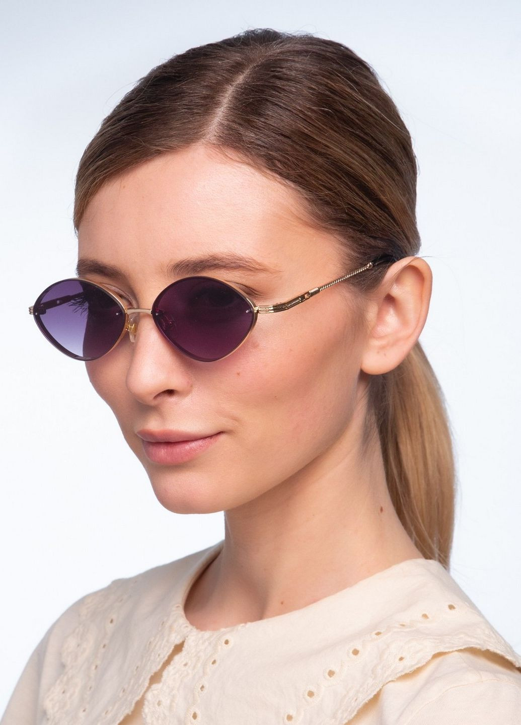Солнцезащитные очки женские Геометрия LuckyLOOK 890-764 (262298168)