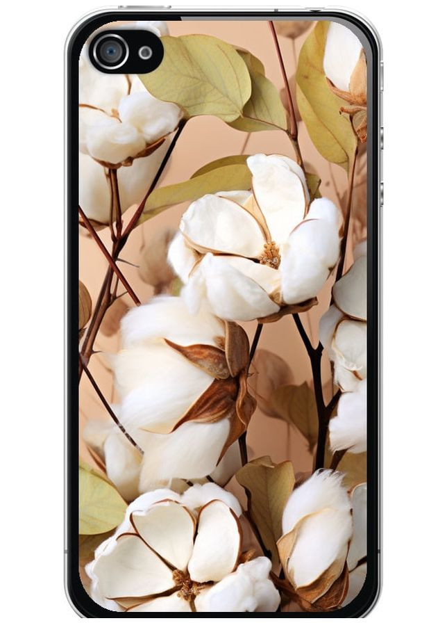 2D пластиковий чохол 'Бавовна' для Endorphone Apple iPhone 4 (267318091)