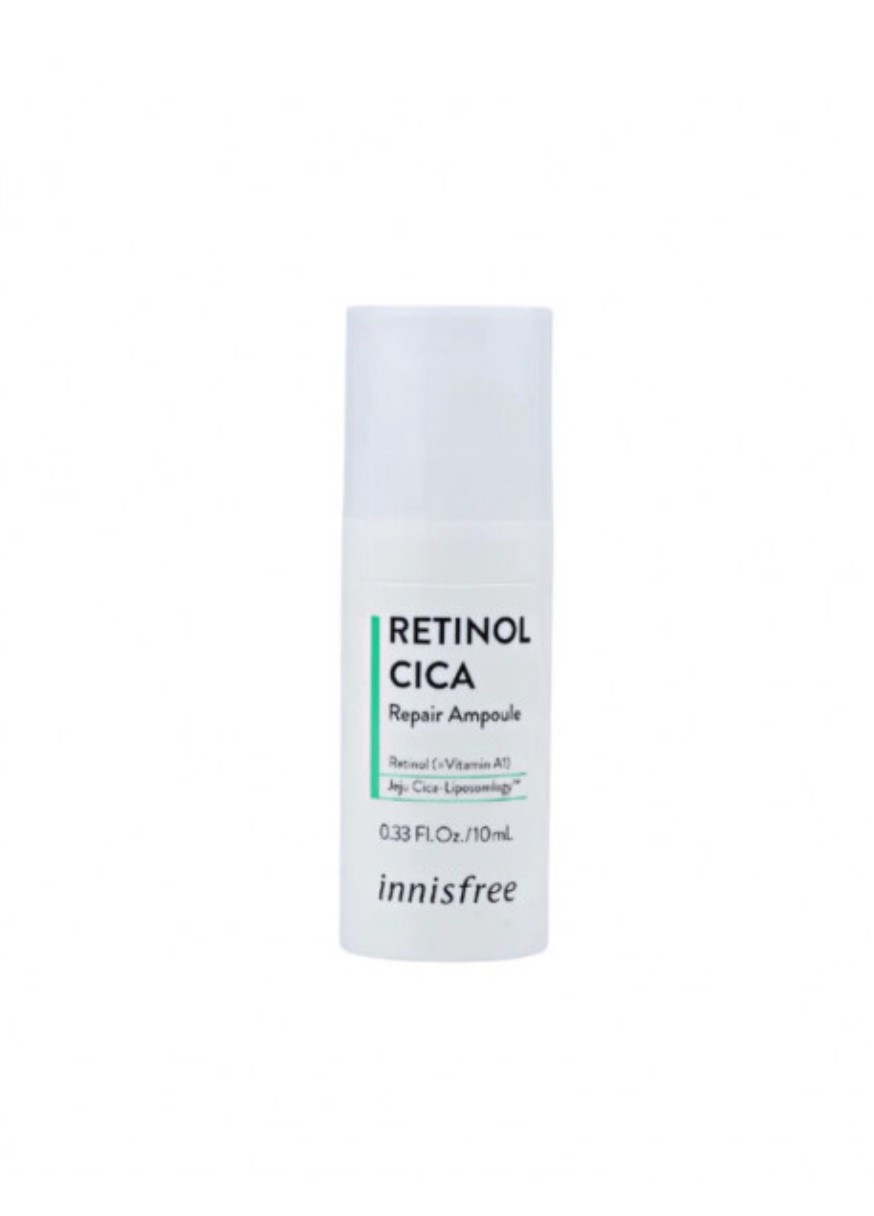 Сироватка з ретинолом та центелою Retinol Cica Repair Ampoule 10мл INNISFREE (268030127)