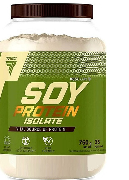 Soy Protein Isolate 750 g /25 servings/ Vanilla Trec Nutrition (258499454)