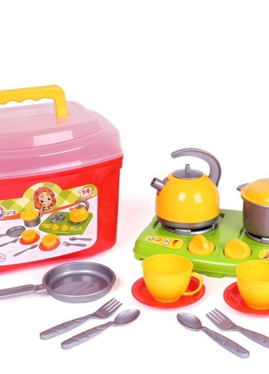 Набір іграшок "Кухонний набір Технок 10" (5934), 14 предметів ТехноК (266990153)