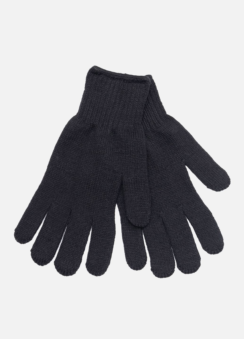 Чоловічі рукавички колір чорний ЦБ-00232233 No Brand (272592959)