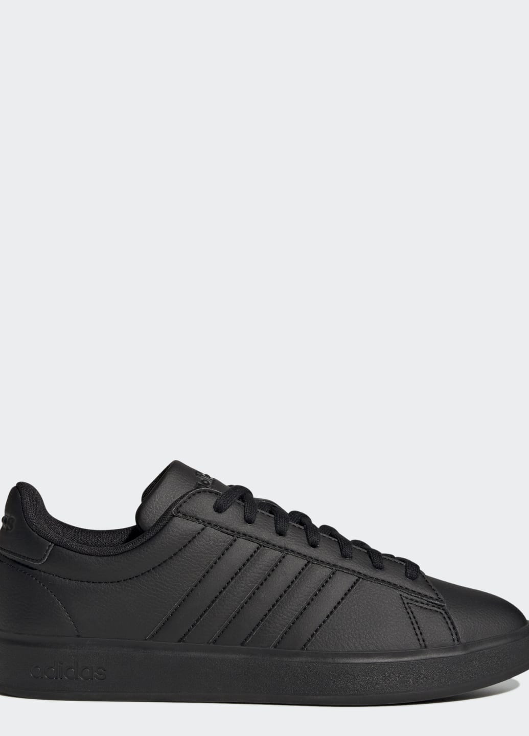 Чорні всесезон кросівки grand court cloudfoam comfort adidas