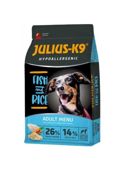 Julius K-9 Риба та Рис Fish&RiceГіпоалергеннийдлясобак. (12кг) Julius-K9 (275925014)