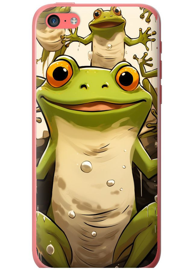 2D пластиковий чохол 'Весела жаба' для Endorphone apple iphone 5c (266909054)