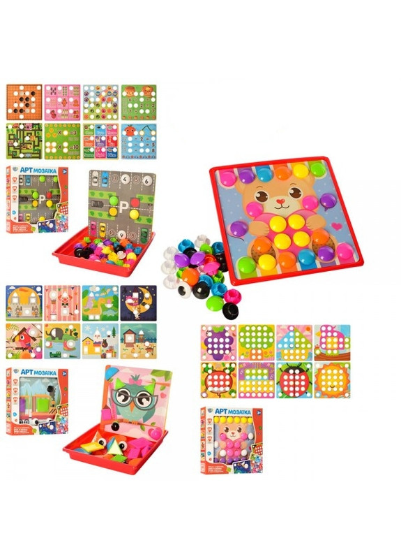 Детская мозаика Limo Toy SK 0017 ABC 16 картинок, крупная More (269462796)