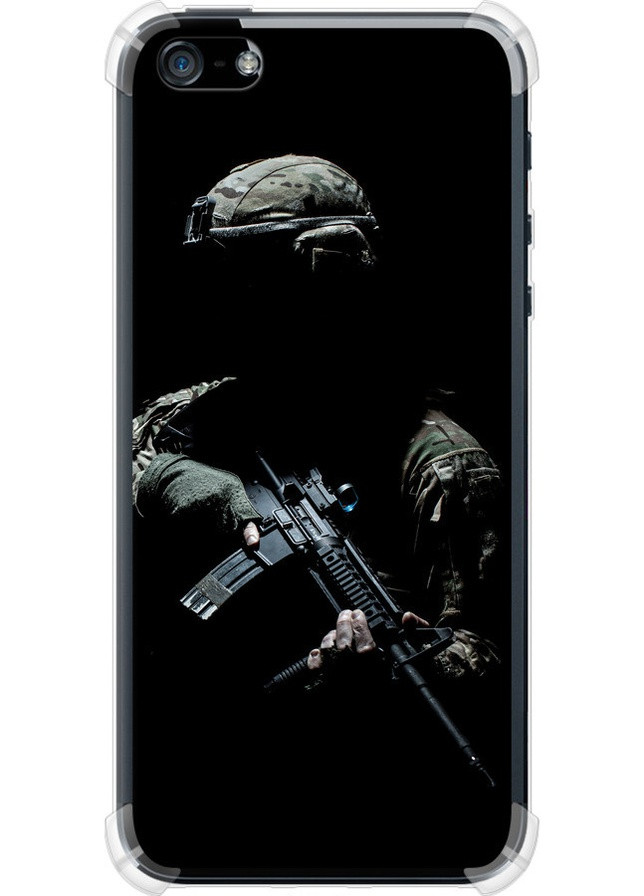Силіконовий протиударний с посиленими кутами чохол 'Захисник v3' для Endorphone apple iphone 5s (258690187)