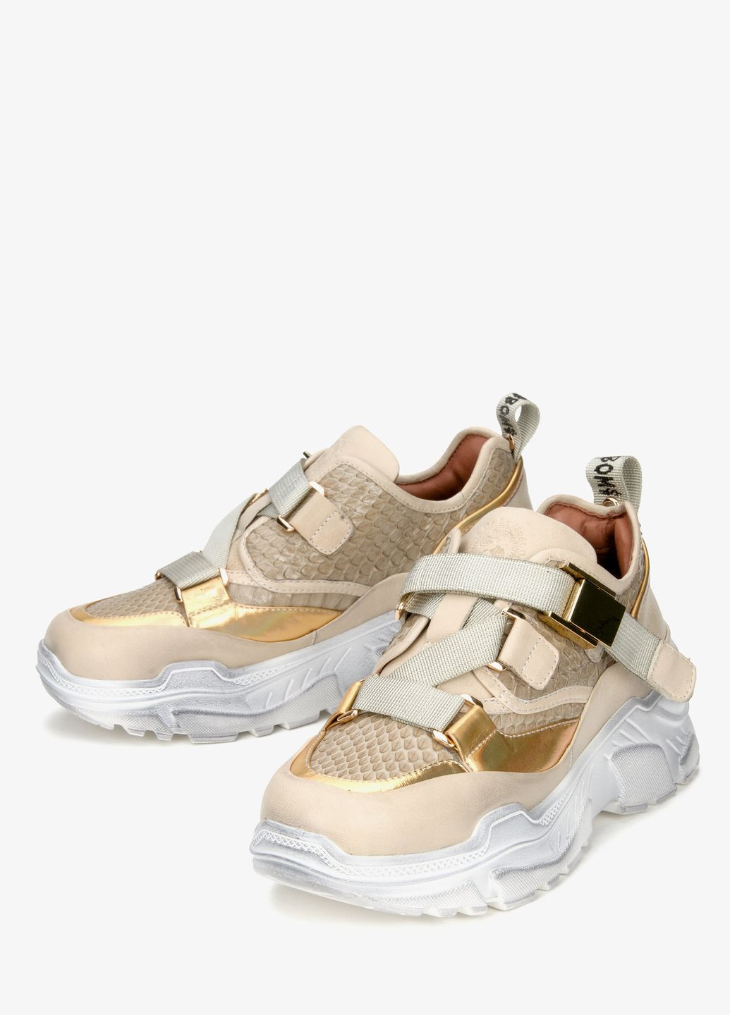 Кросівки, колір бежевий Estro комбіновані демісезони (268127927)