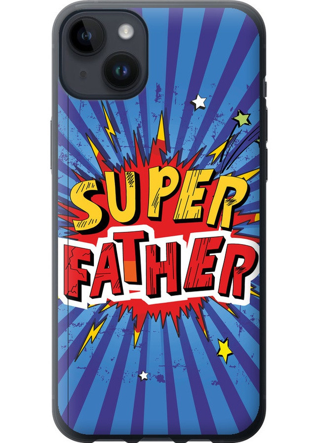 Силиконовый чехол 'Супер папа v2' для Endorphone Apple iPhone 14 Plus (258087982)