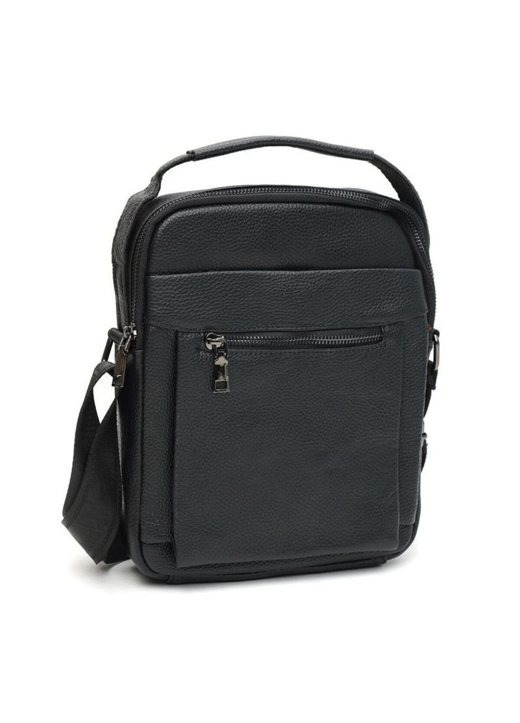 Мужская кожаная сумка k1885-black Borsa Leather (266143181)