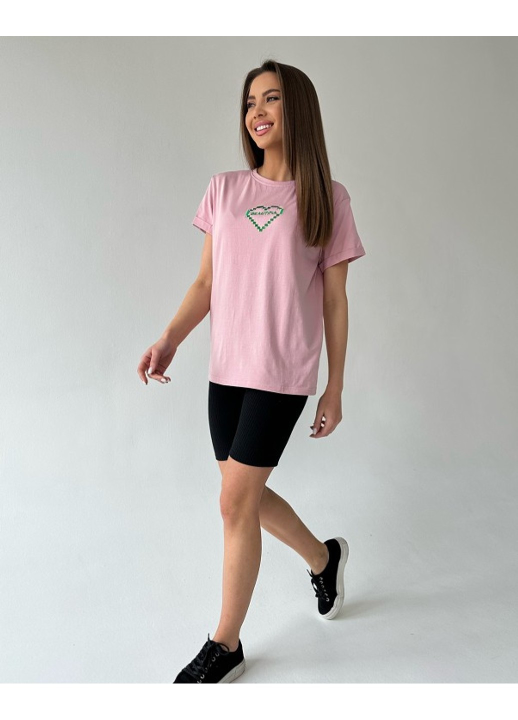 Розовая футболки wn20-450 розовый ISSA PLUS