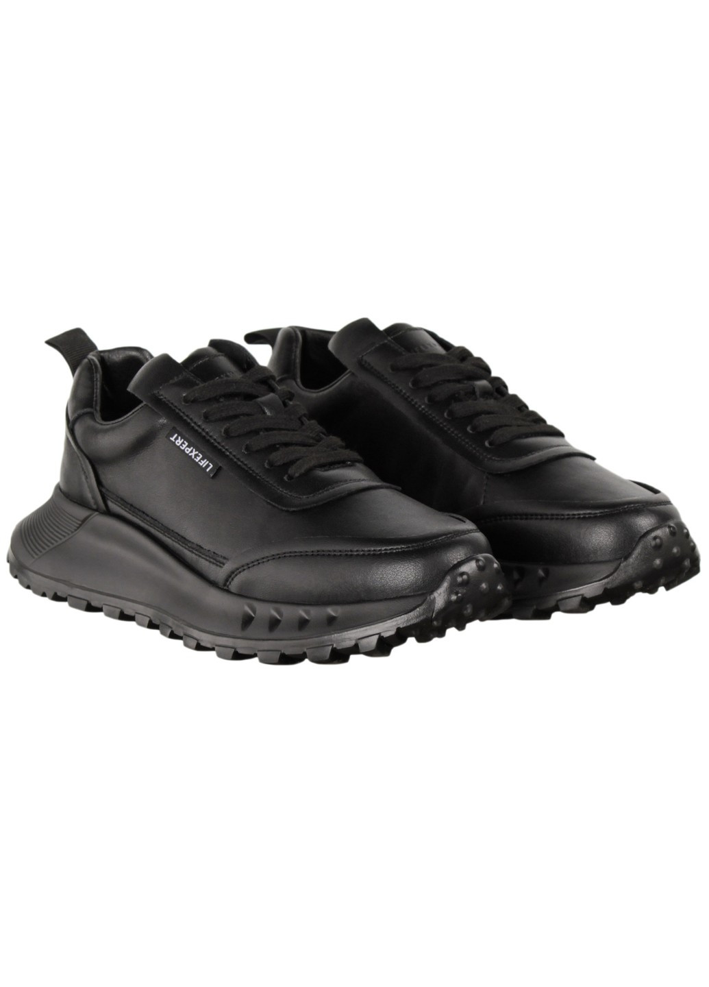 Черные демисезонные женские кроссовки 199458 Lifexpert