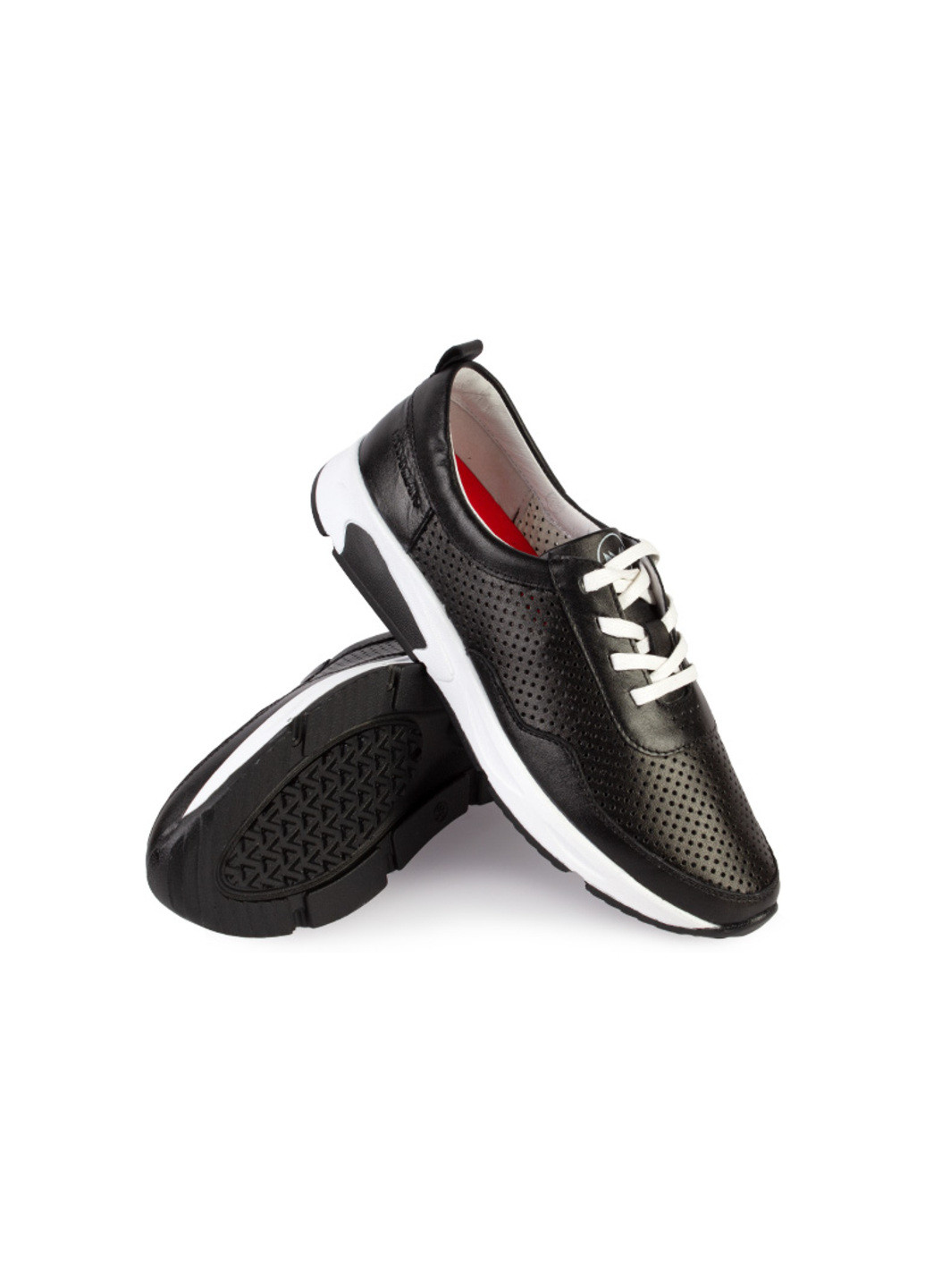 Чорні осінні кросівки жіночі бренду 8200119_(1) ModaMilano