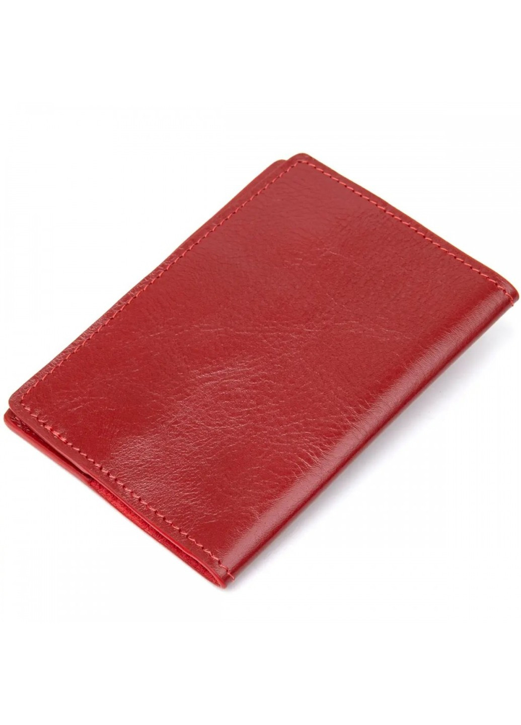 Шкіряна обкладинка для паспорта 11480 Червоний Grande Pelle (263135610)
