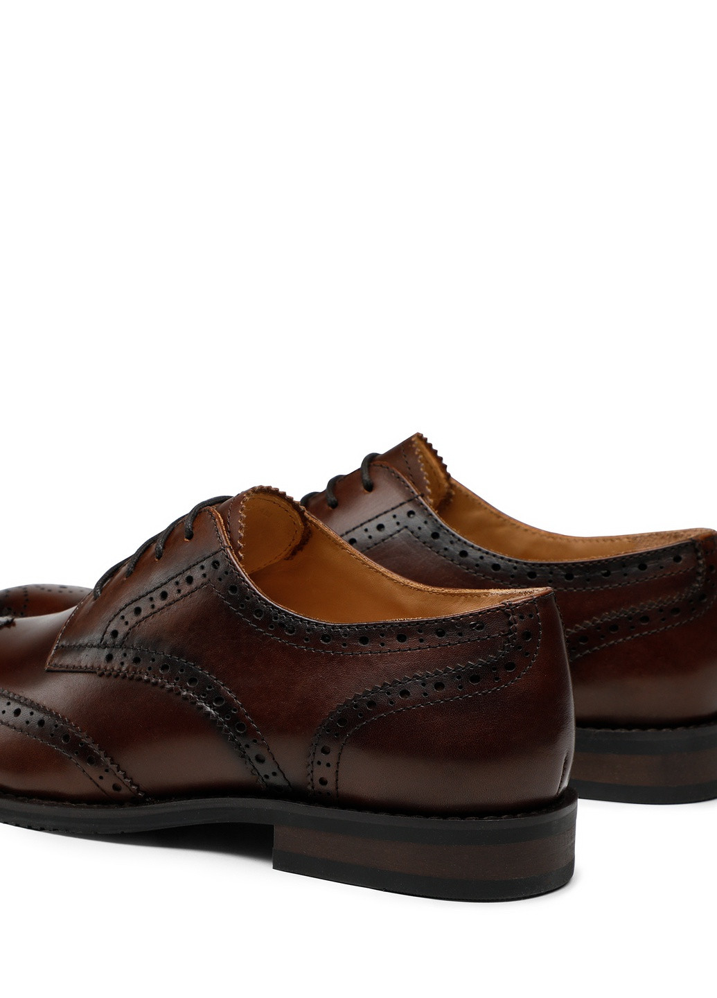 Туфлі FABIANO-01 122AM Gino Rossi однотонні темно-коричневі кежуали