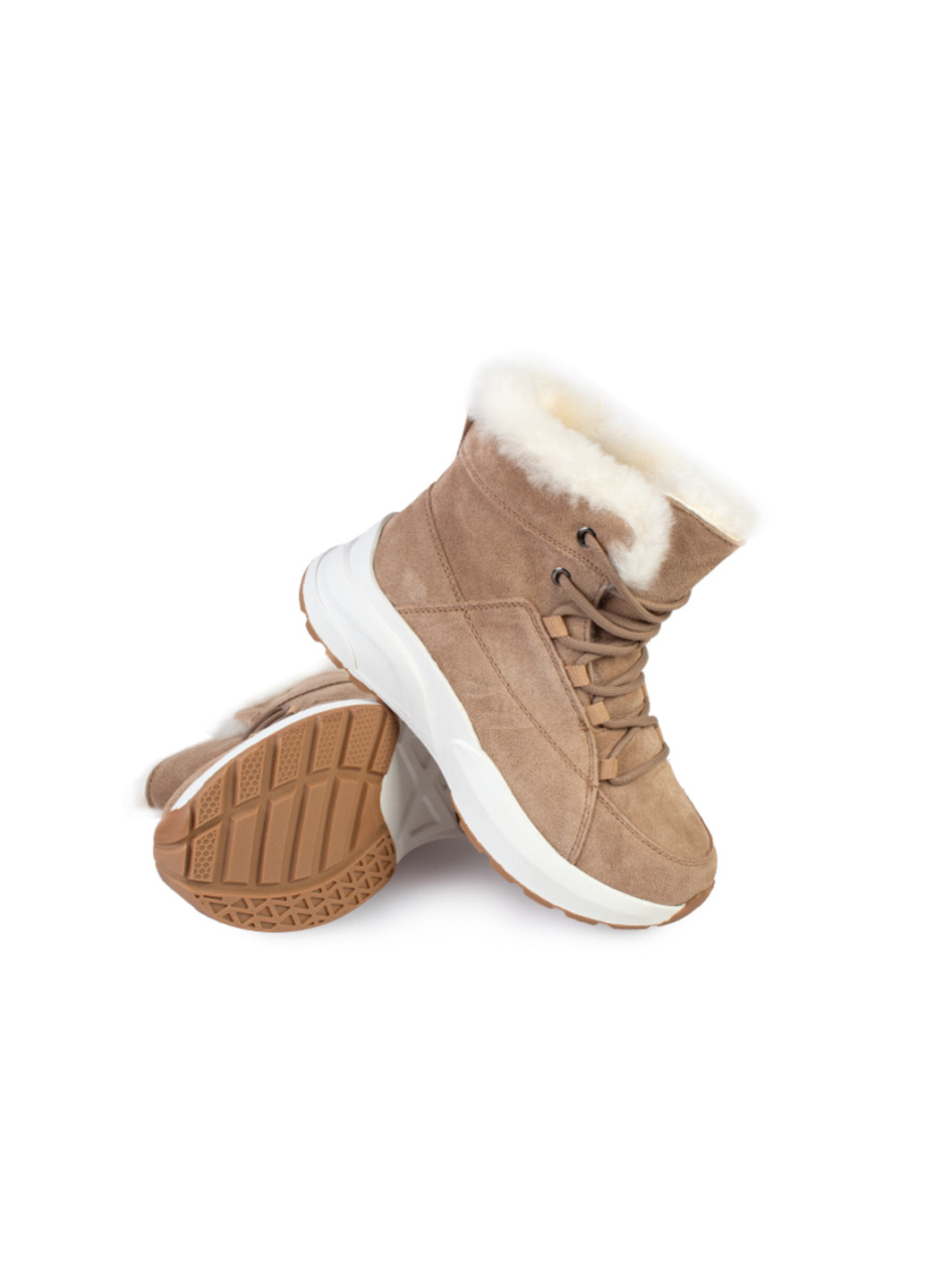 Зимние ботинки женские бренда 8501338_(1) ModaMilano из натуральной замши