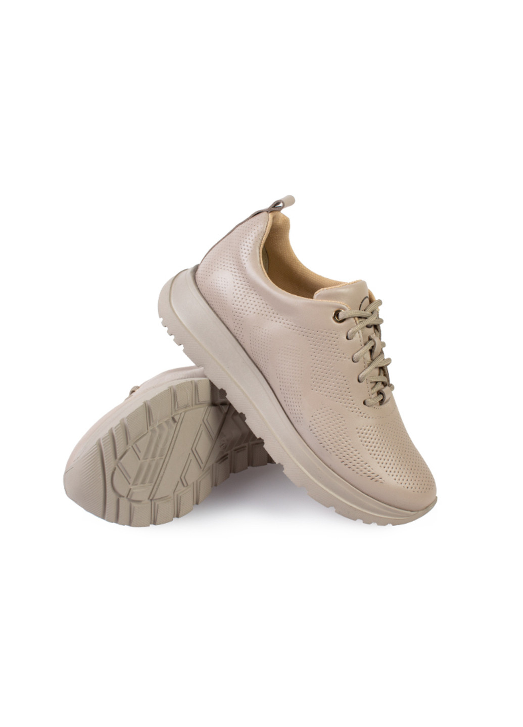 Кроссовки женские бренда 8200479_(2) ModaMilano бежевые демисезоны (278015696)