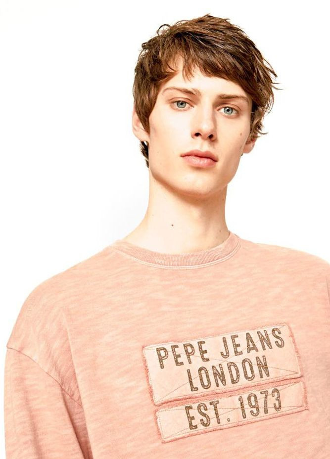 Свитшот Pepe Jeans - крой розовый - (274701141)