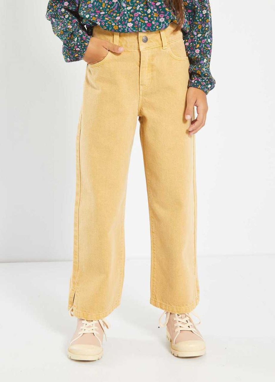 Светло-желтые брюки Kiabi