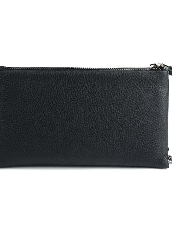 Чоловічий класичний шкіряний клатч на дві блискавки, ділова маленька сумочка гаманець клатч зі шкіри No Brand (267229423)
