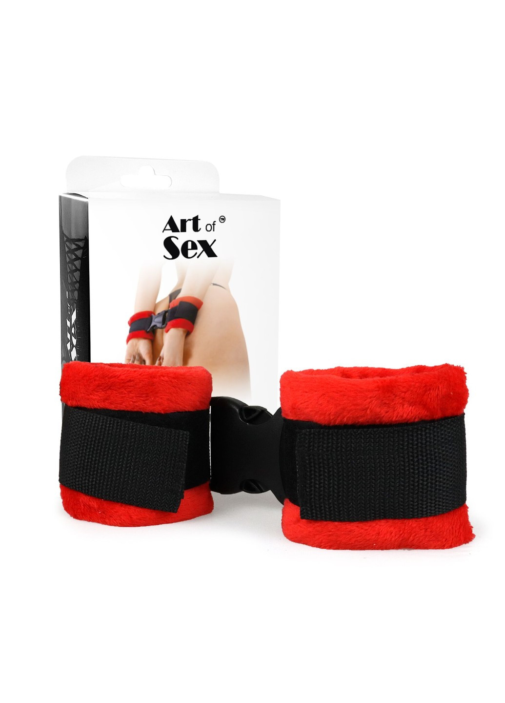Наручники - Handcuffs Soft Touch Червоні Art of Sex (277237299)