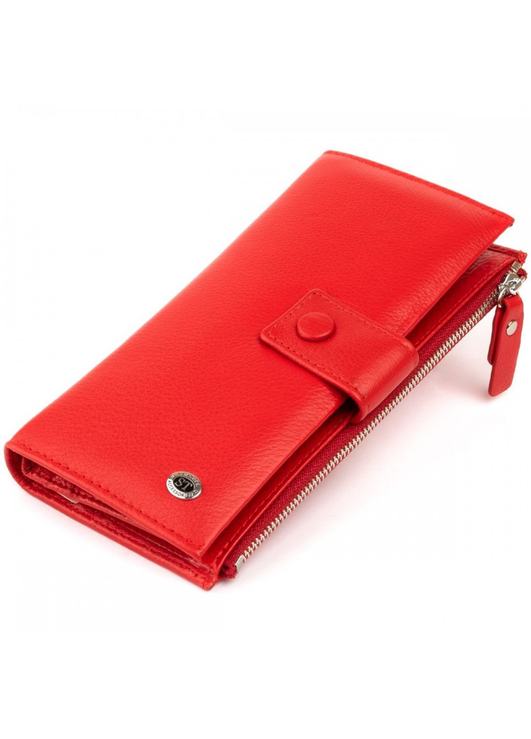 Кошелек из натуральной кожи ST Leather 19281 Красный ST Leather Accessories (262453782)
