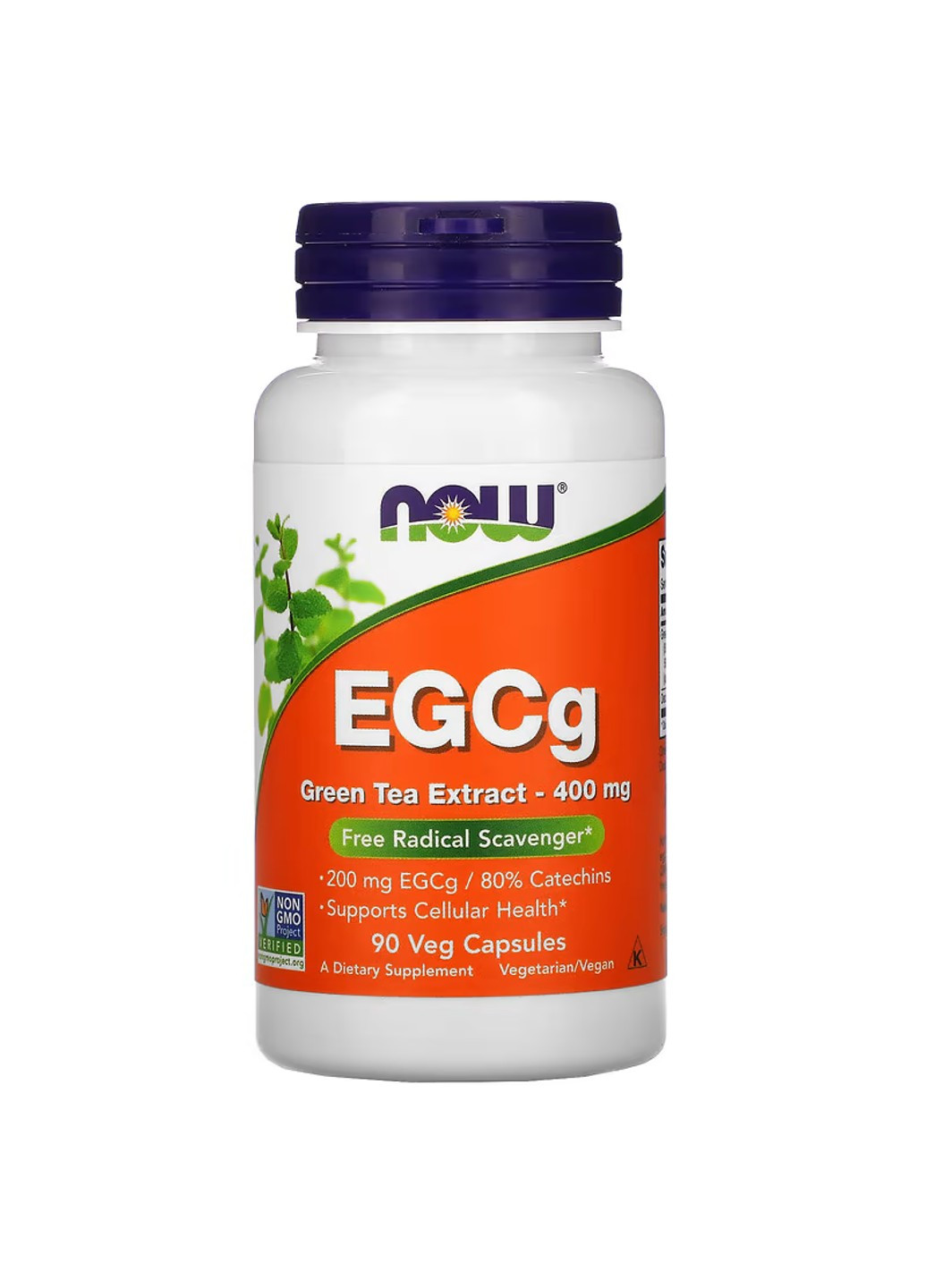 Экстракт Зеленого Чая EGCg Green Tea Extract 400 мг - 90 капсул Now Foods (269461866)