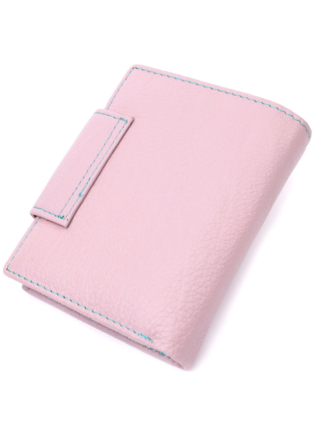 Цікаве портмоне з монетницею для жінок із натуральної шкіри 19452 Бежевий st leather (277980477)