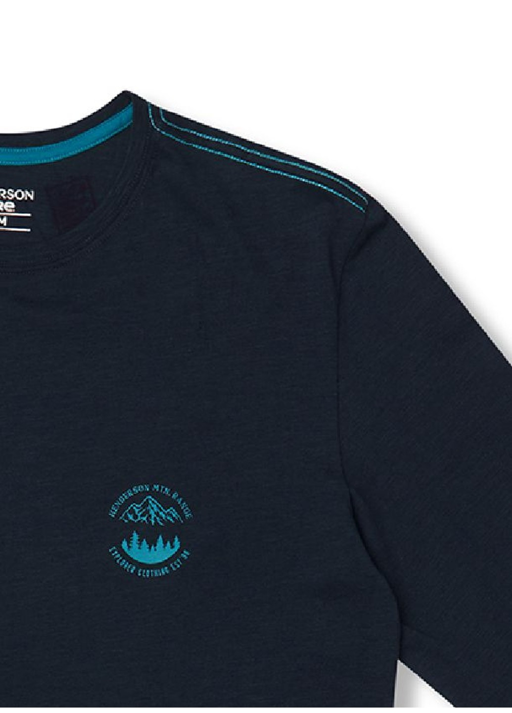 Хлопковая мужская пижама-двойка INVERT синяя 40965 Henderson (260953318)