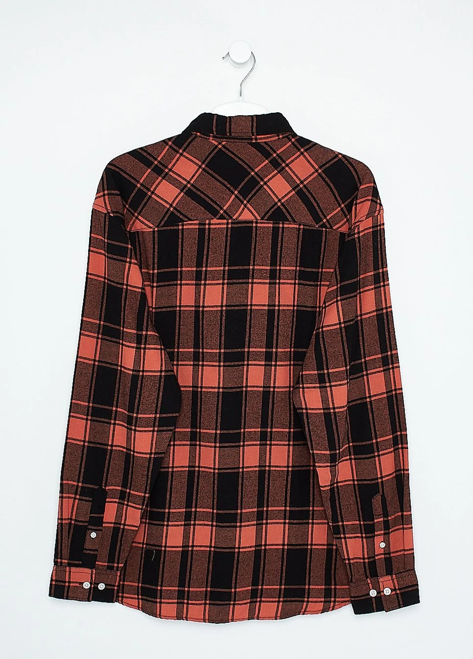 Сорочка демісезон,персиковий в клітку, JACK&JONES (261249007)