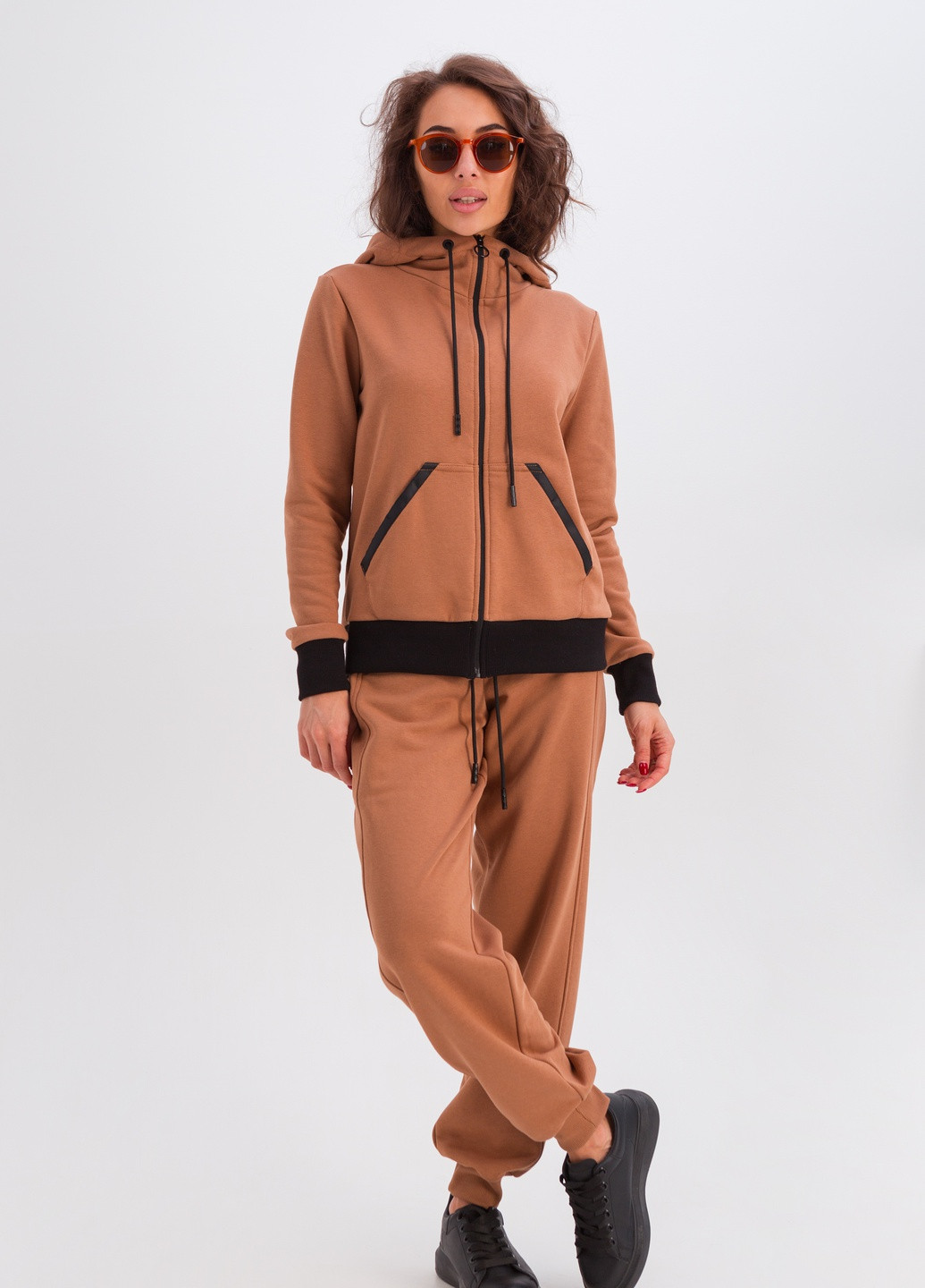 Костюм Фрейя (штаны+худи) кэмел Emass (257561486)