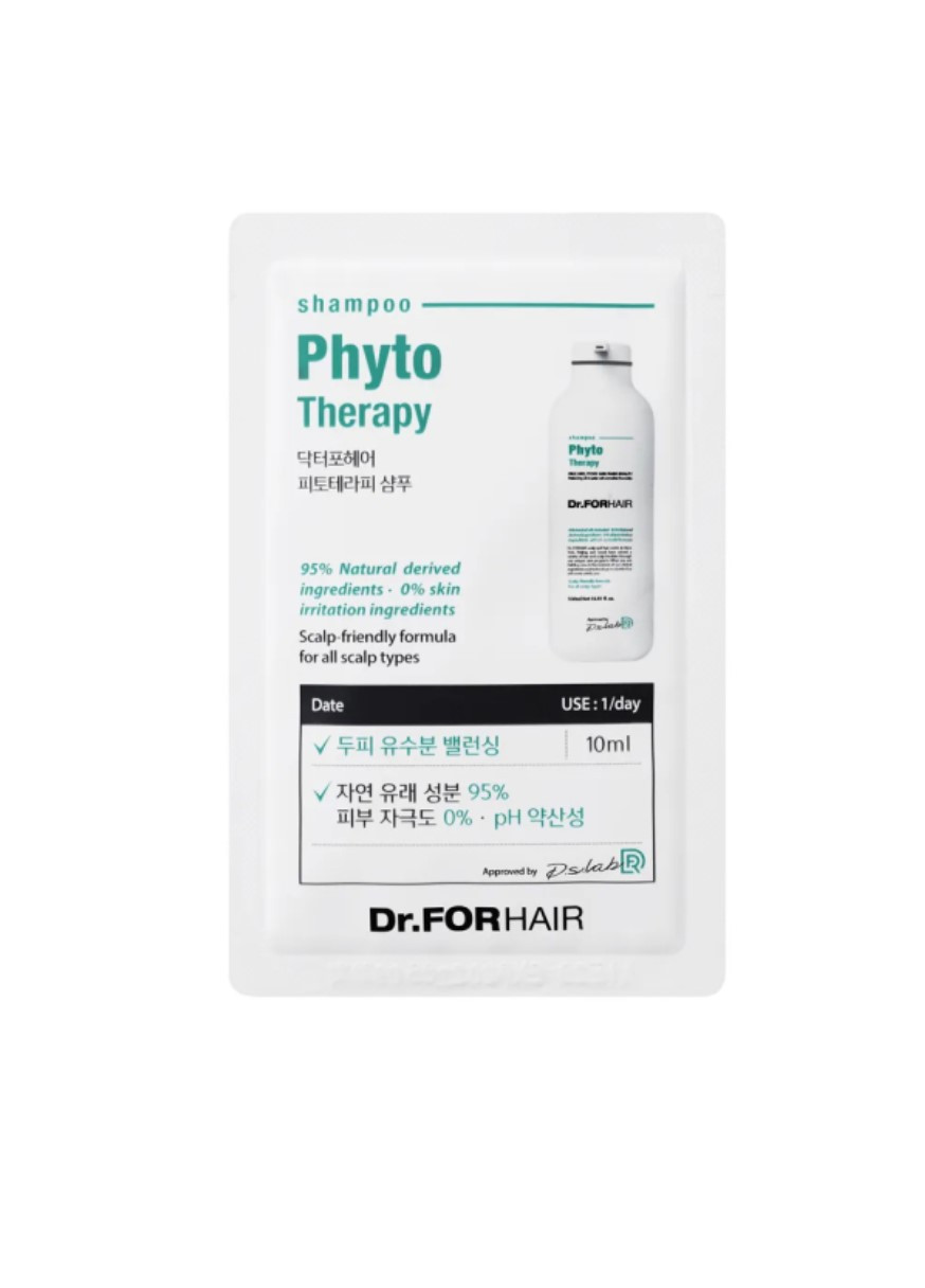 Фітотерапевтичний шампунь для чутливої шкіри голови Phyto Therapy Shampoo 10 ml Dr.Forhair (268218769)