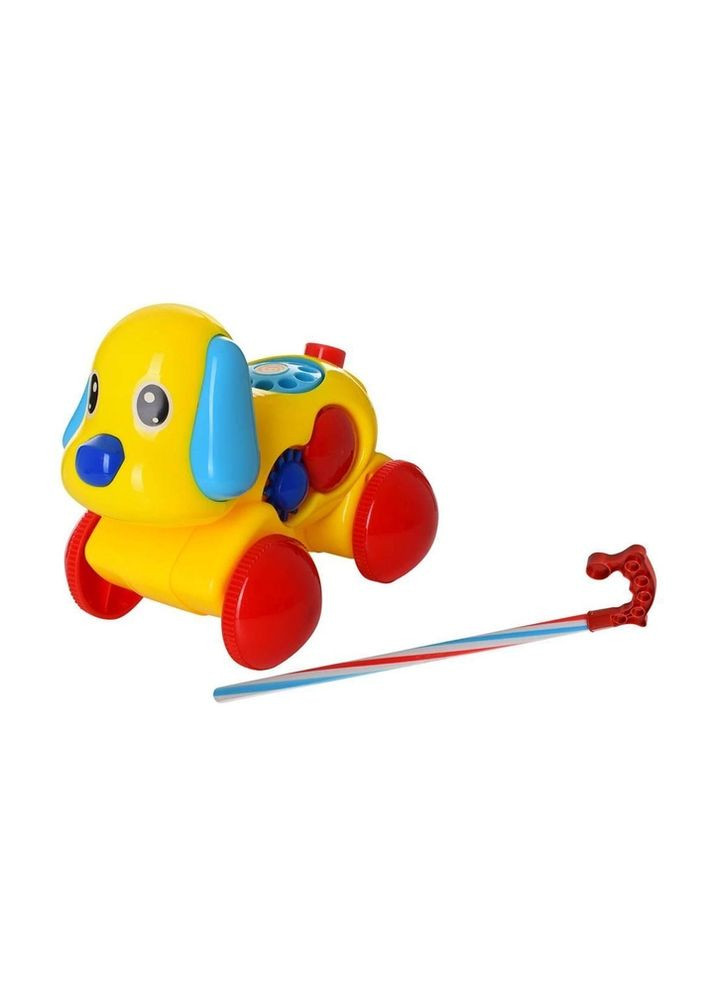 Каталка на палиці "Собачка з телефоном" колір різнокольоровий ЦБ-00111943 No Brand (260616007)