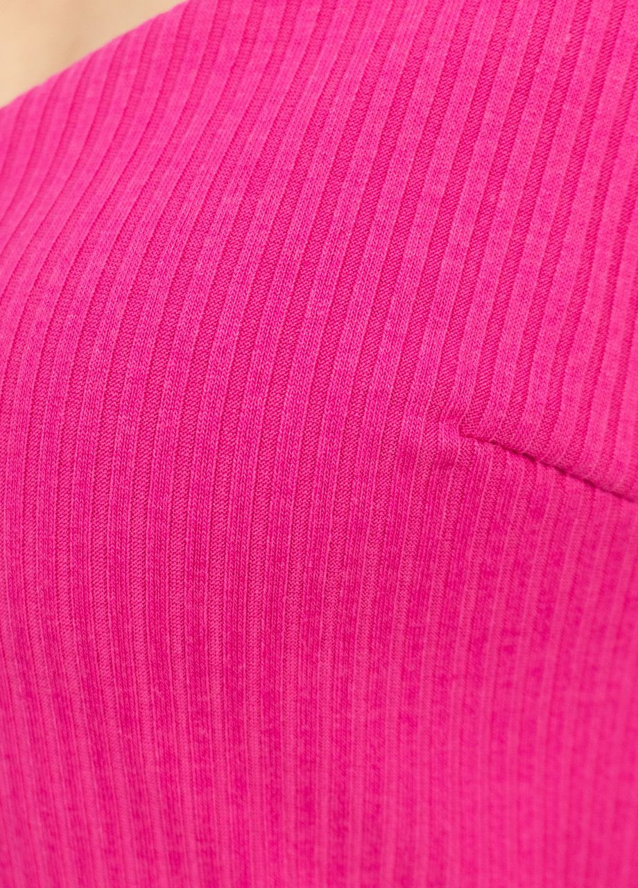 Сорочка женская рубчик Розовый Maybel (277754754)