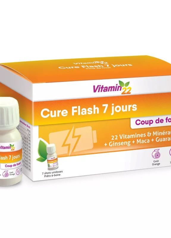 VITAMIN’22 ВИТАМИННЫЙ КУРС МОЛНИЯ 7 ДНЕЙ / CURE FLASH 7 JOURS, 7 ФЛАКОНОВ-ДОЗ Vitamin'22 (271962338)