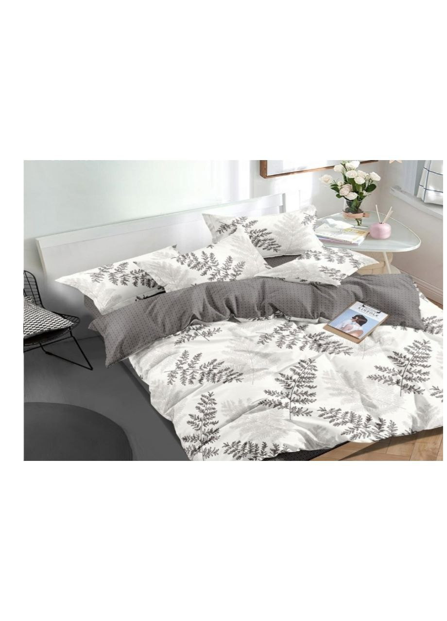 Постільна білизна бязь Адіантум новий односпальний 150х220 білий No Brand (258966093)