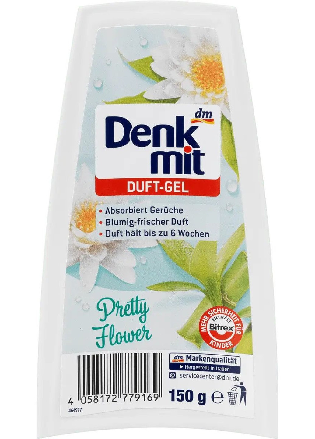Гелевий освіжувач повітря Duft-Gel Pretty Flower 150 г Denkmit (272790507)