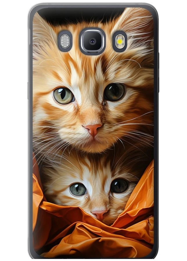 Силіконовий чохол 'Котики 2' для Endorphone Samsung Galaxy J5 (2016) J510H (267231353)