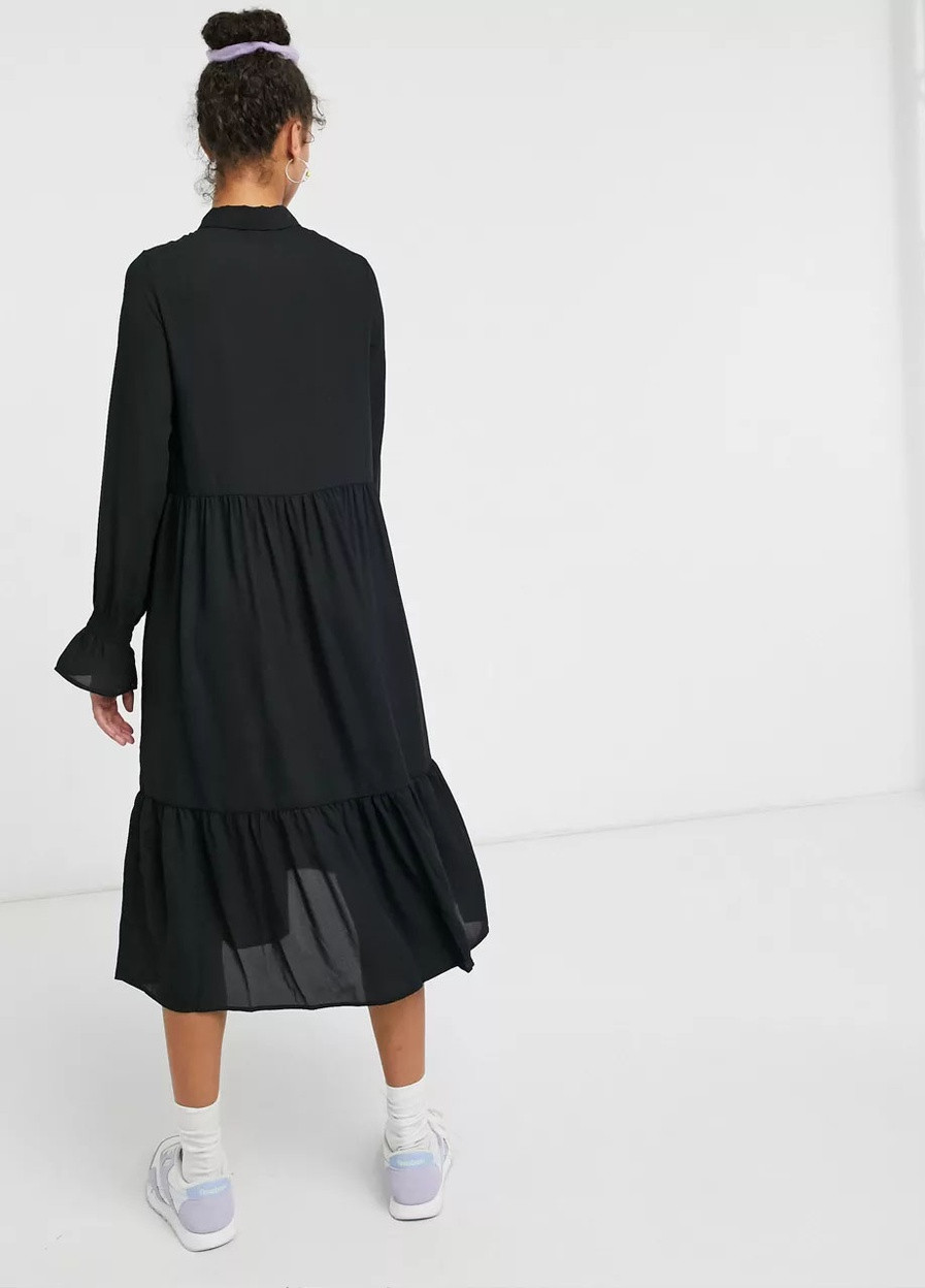 Черное платье Monki
